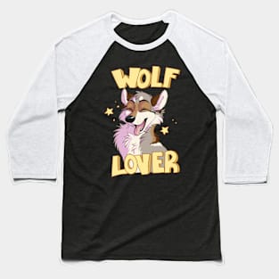 Wolf Lover Baseball T-Shirt